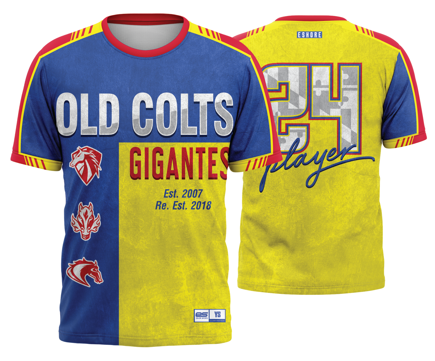 Gigantes - OLD COLTS - FDS | Unisex Short Sleeve Jersey