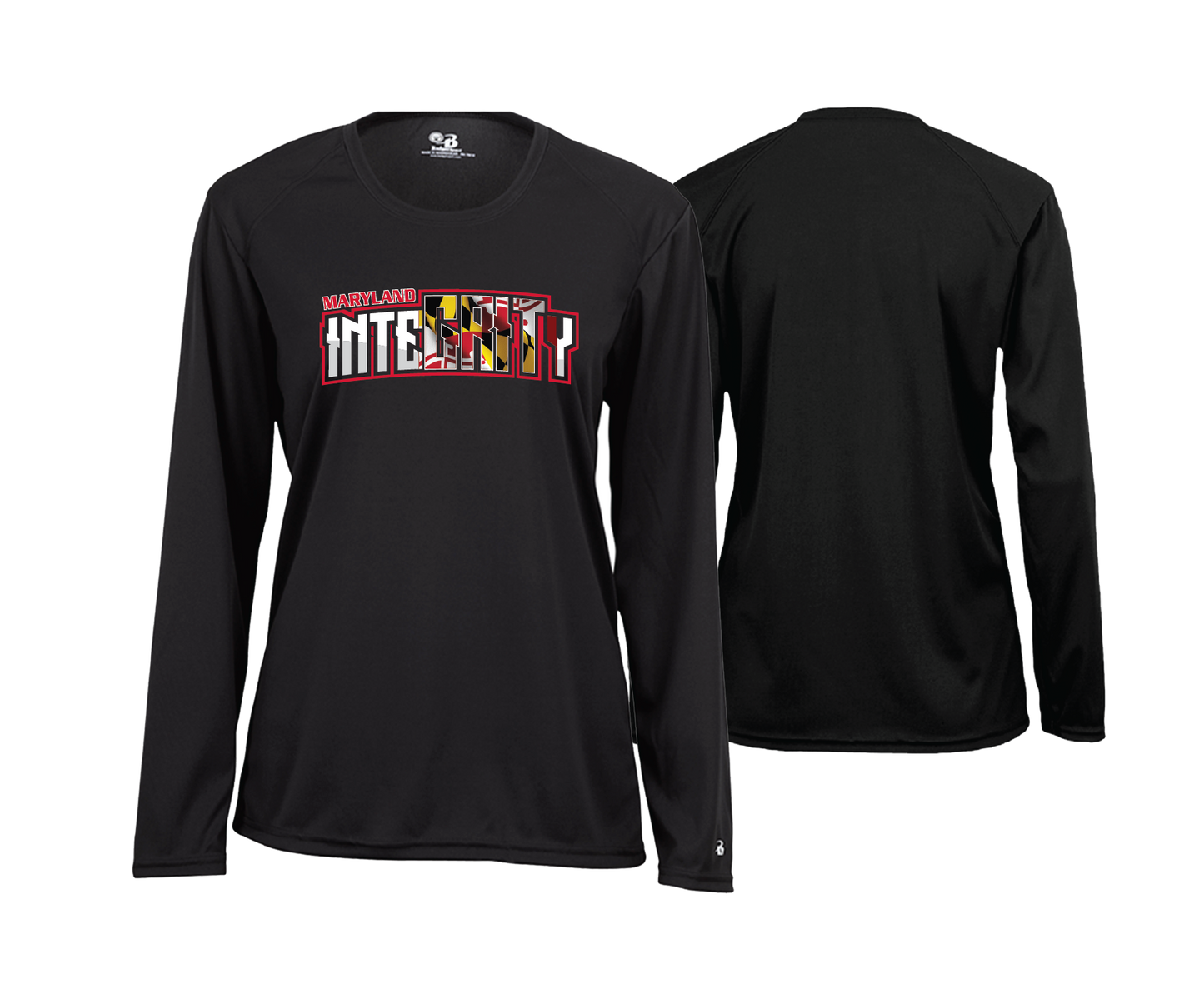 MD Integrity - DTF | Womens Long Sleeve Performance Tee