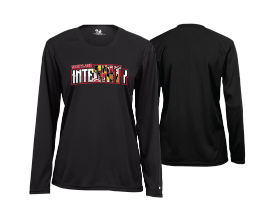 MD Integrity - DTF | Womens Long Sleeve Performance Tee