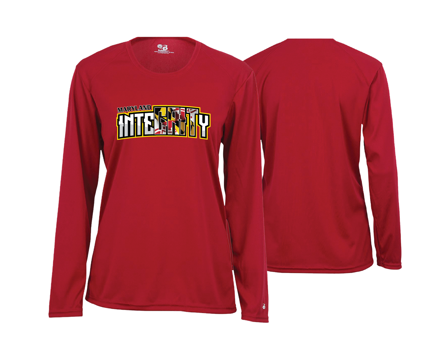 MD Integrity - DTF | Womens Long Sleeve Performance Tee