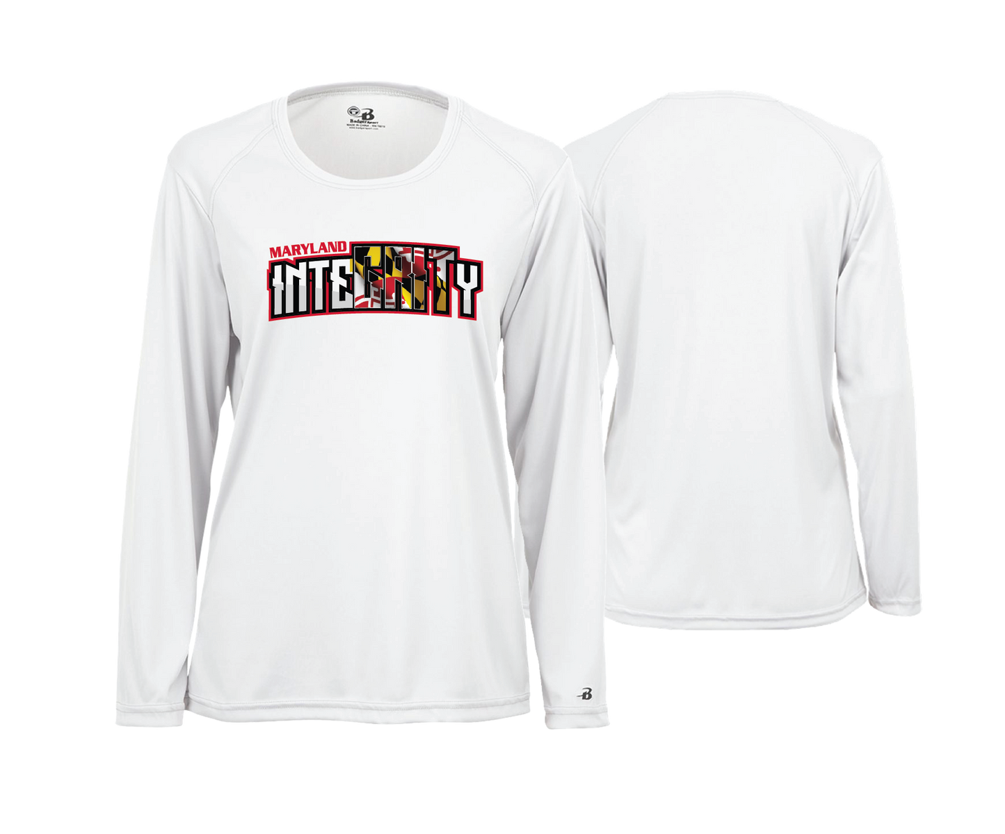 MD Integrity - DTF | Womens Long Sleeve Performance Tee