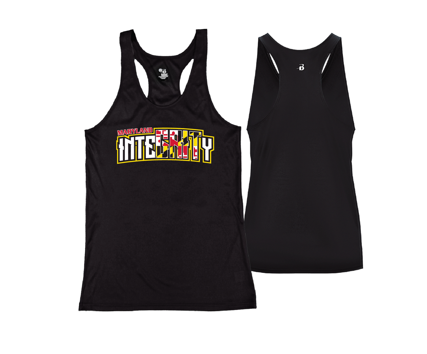 MD Integrity - DTF | Women's Performance Racerback