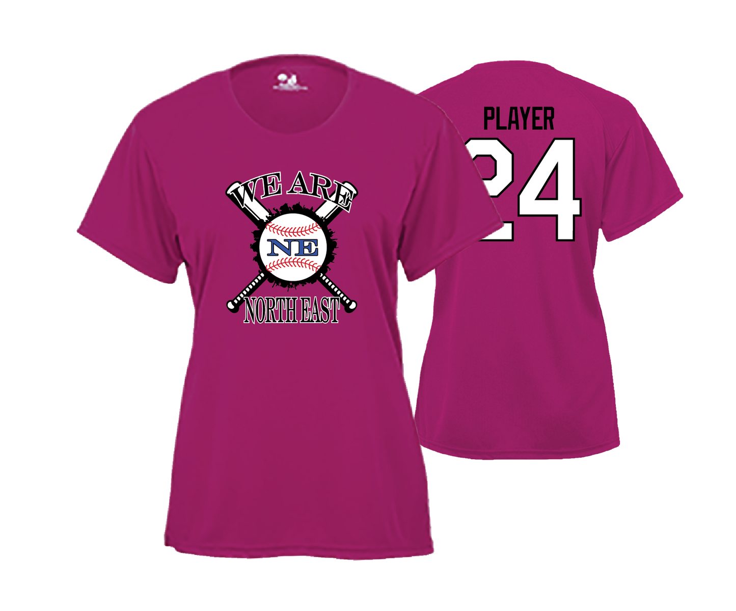 North East- Short Sleeve Womens Performance Tees