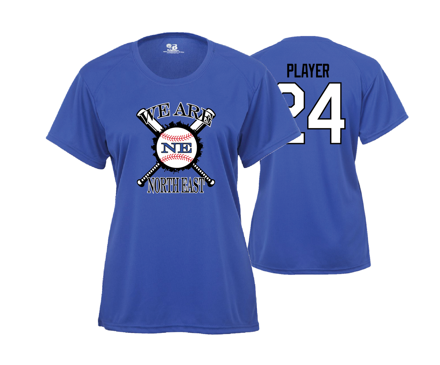 North East- Short Sleeve Womens Performance Tees
