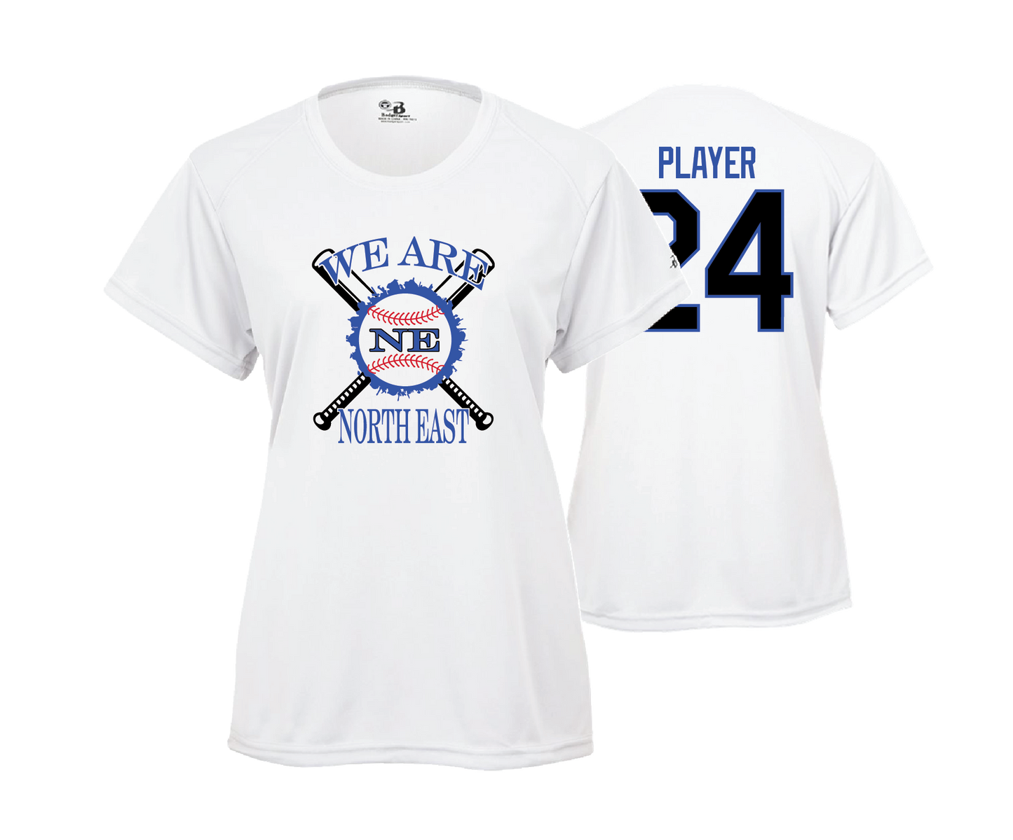 North East- Short Sleeve Womens Performance Tees