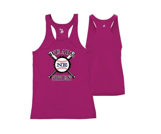 North East - WE ARE NE - DTF | Women's Performance Racerback