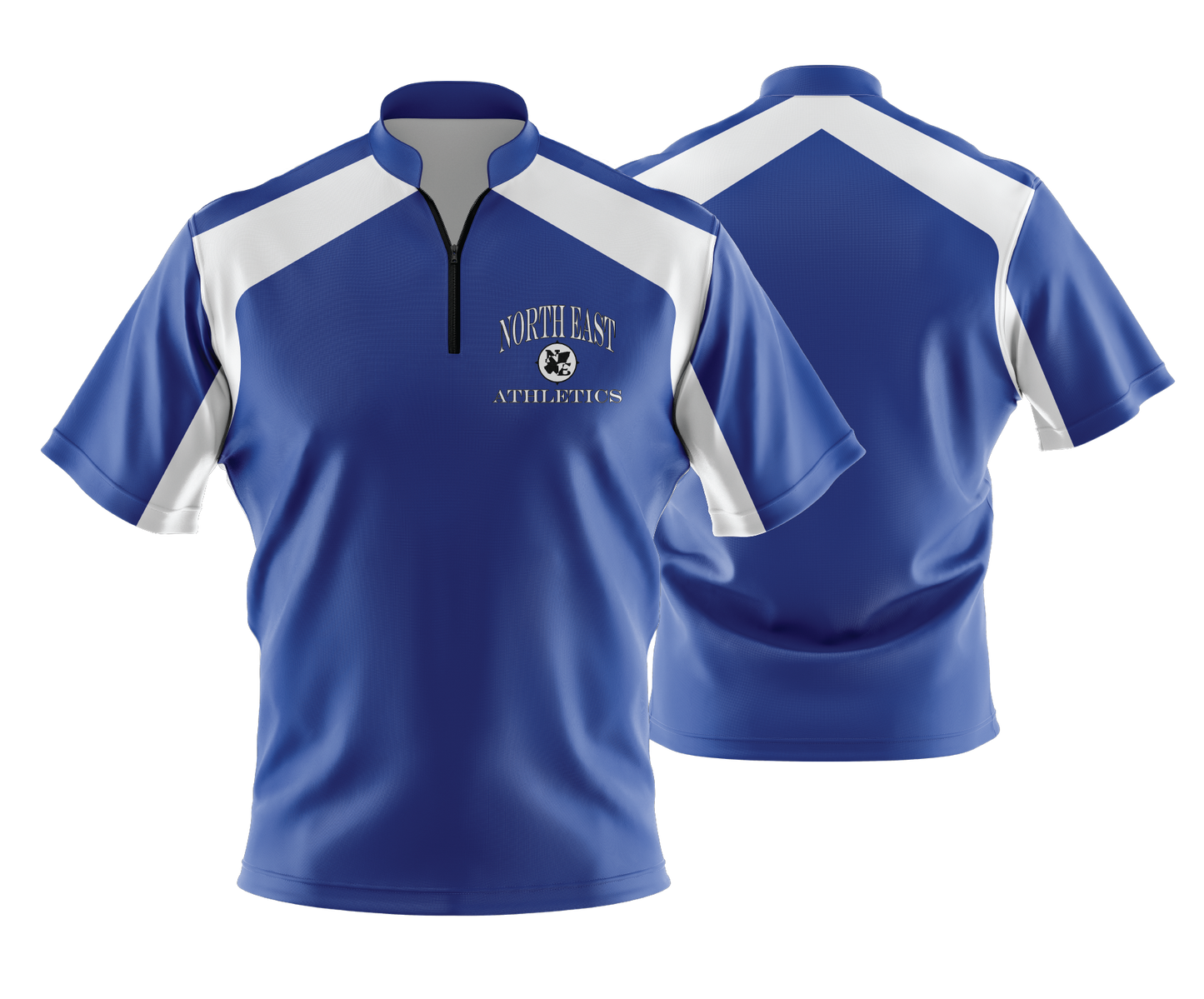 NE Athletics - FS 1/4 Zip SS BP Jacket