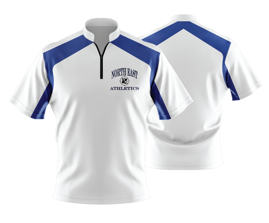 NE Athletics - FS 1/4 Zip SS BP Jacket