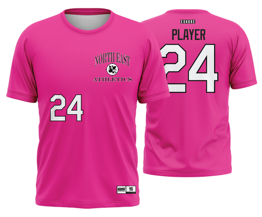 NE Athletics - FS SS Pink Jersey