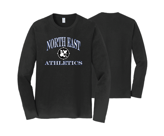 NE Athletics - DTF | Unisex Long Sleeve Cotton Tee