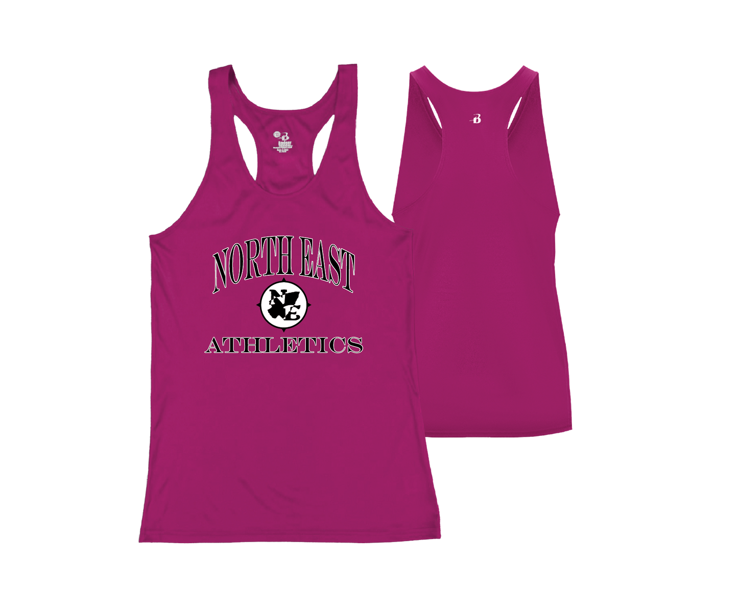 North East - NE Athletics - DTF | Women's Performance Racerback