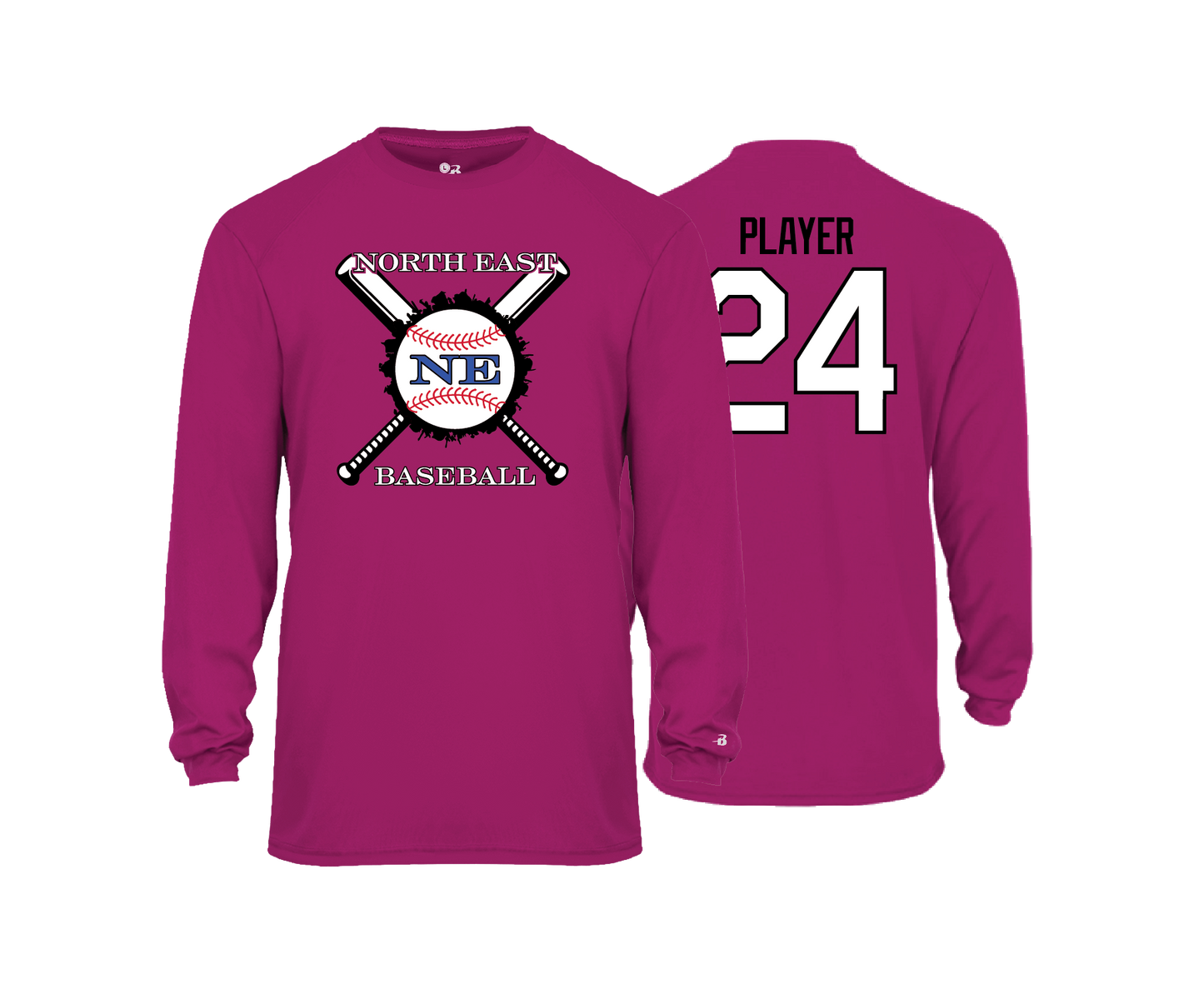 North East BB & SB - LS Performance Tee's