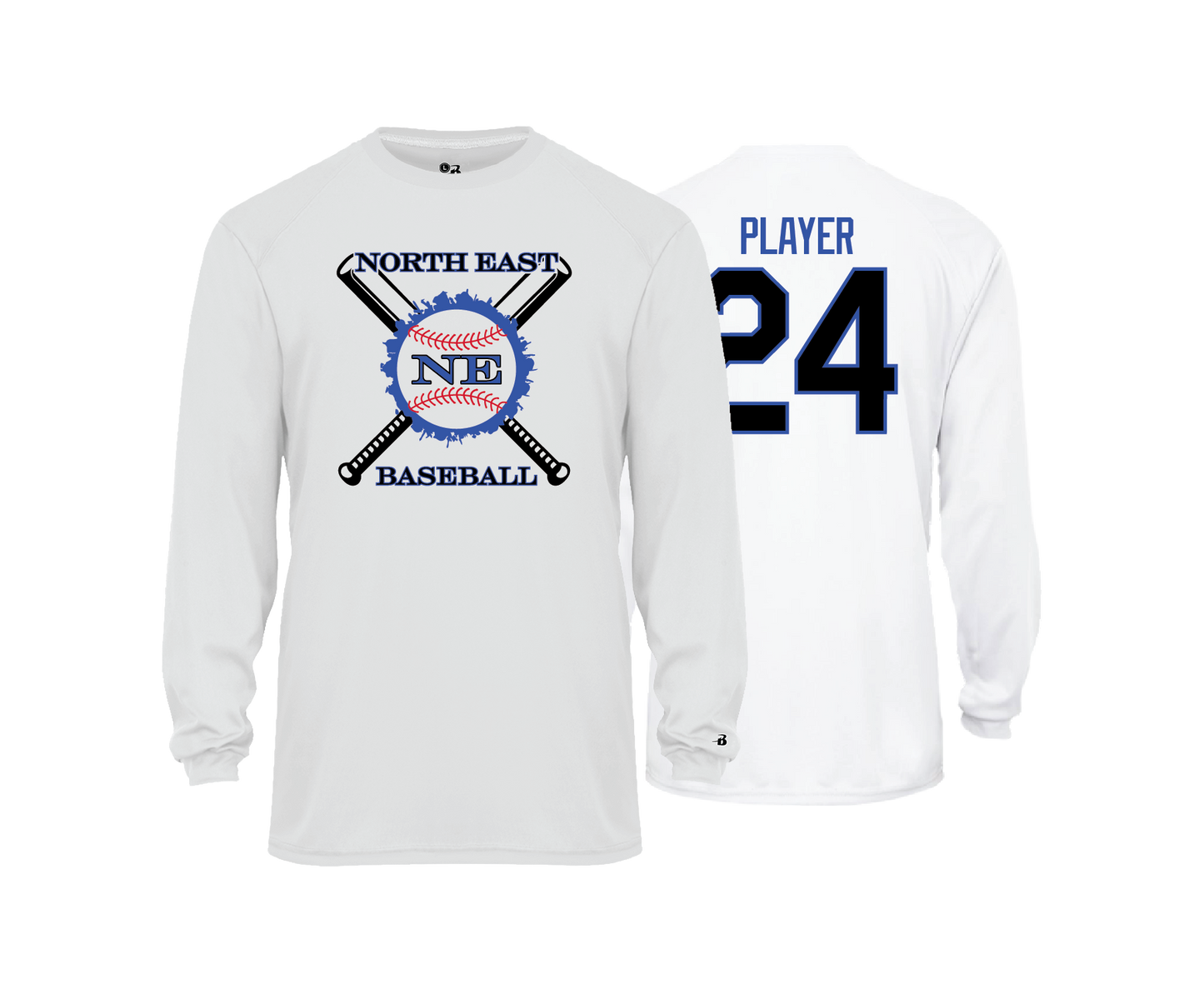 North East BB & SB - LS Performance Tee's