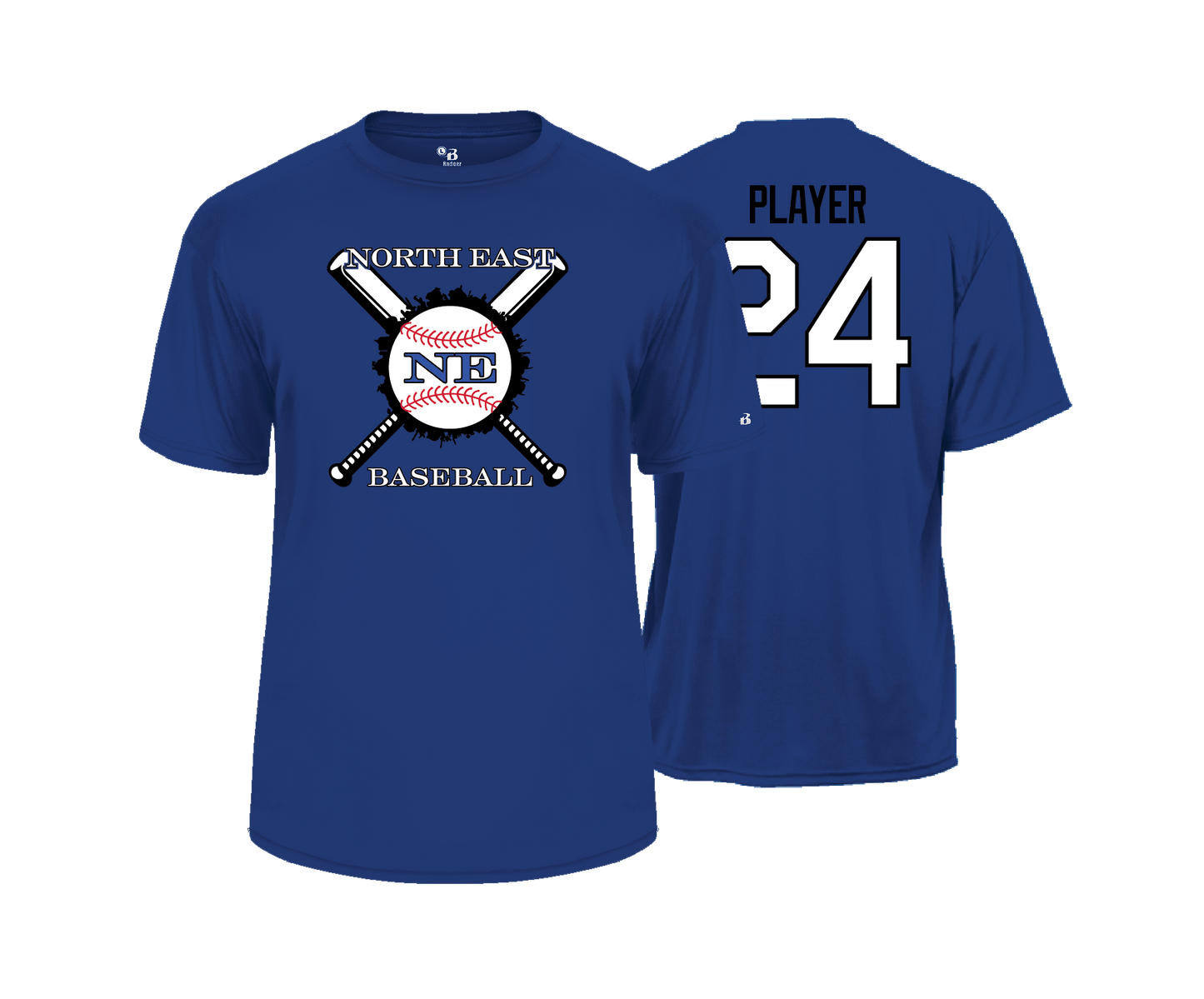 North East BB & SB - SS Performance Tee's