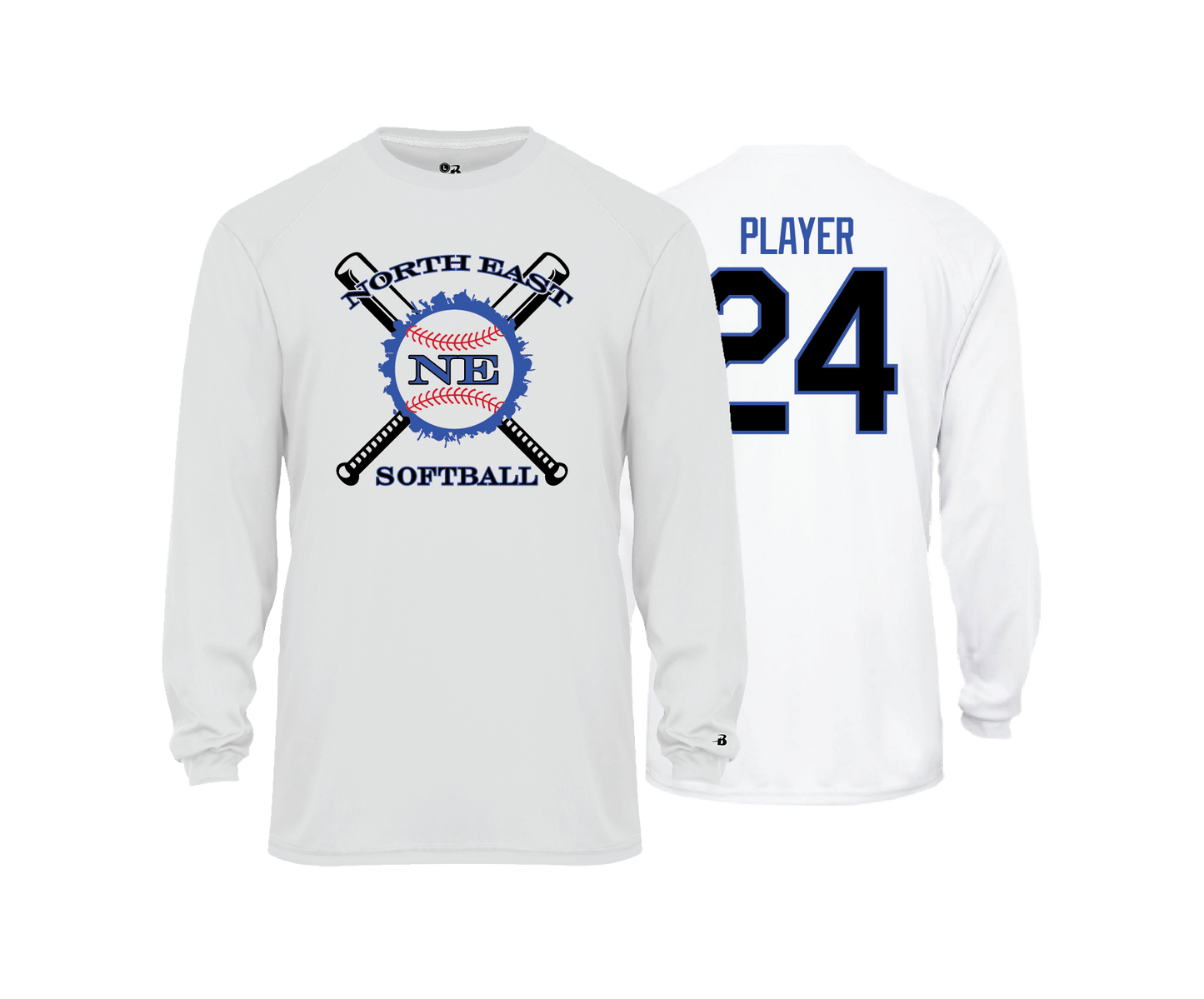 North East BB & SB - LS Performance Tee's