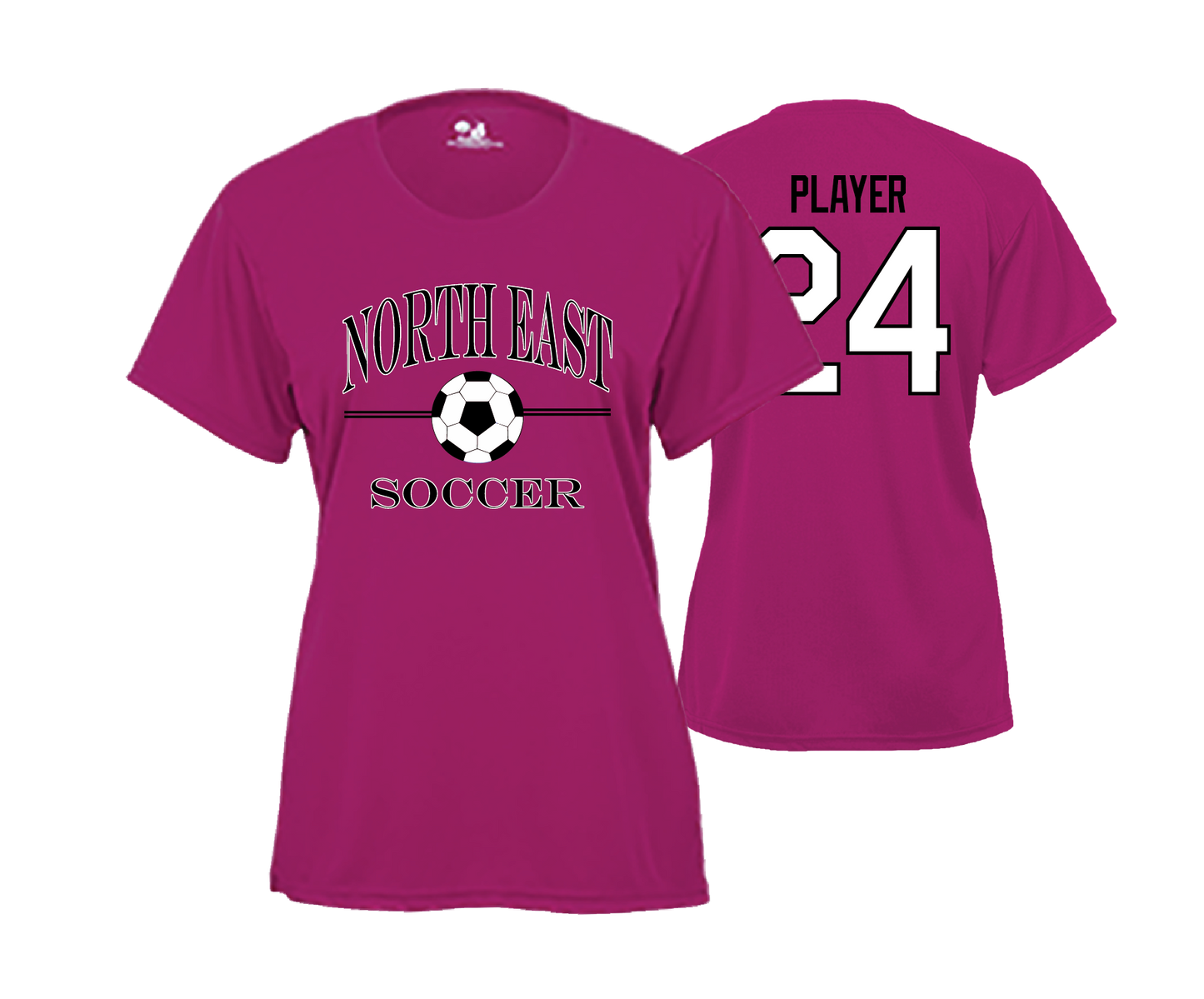 North East- Short Sleeve Womens Performance Tees