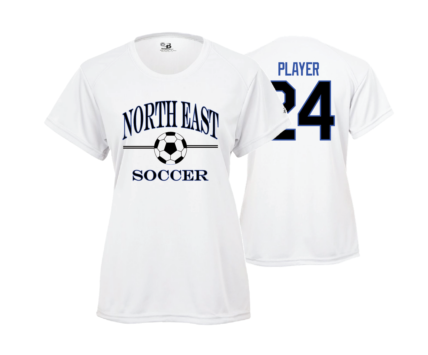 North East- Short Sleeve Womens Performance Tees