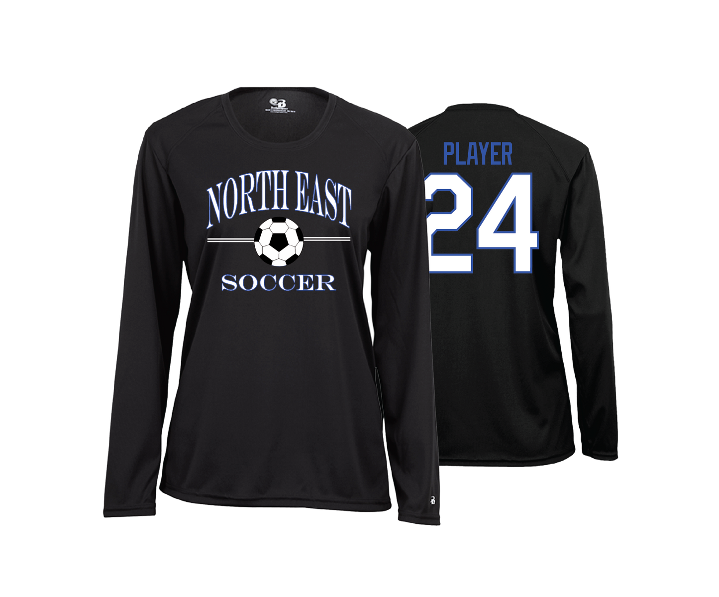 North East- Long Sleeve Womens Performance Tees
