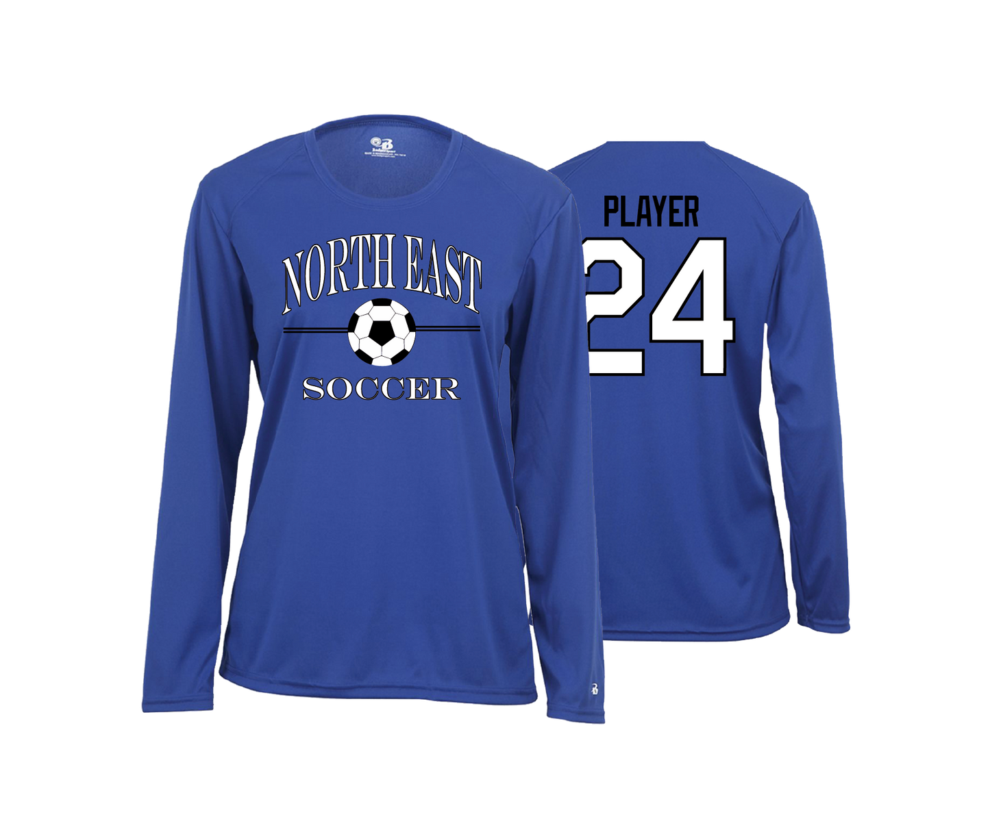 North East- Long Sleeve Womens Performance Tees