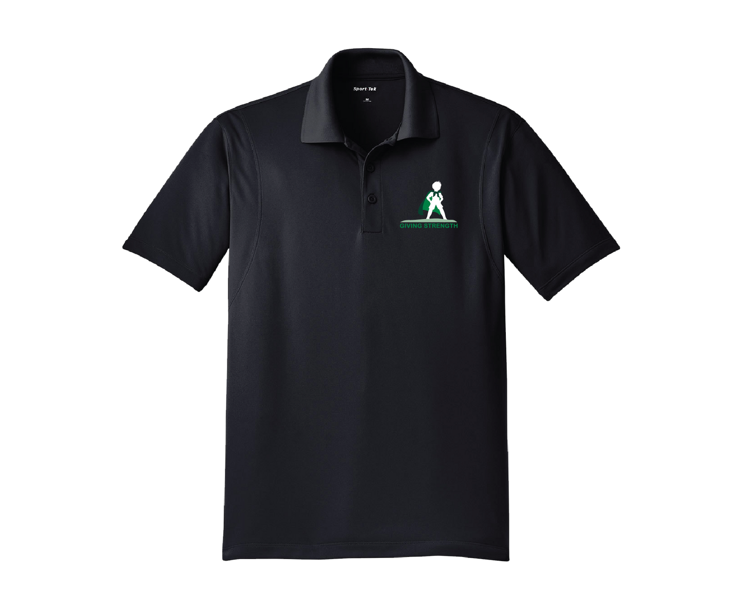 Shin Biscuits - GIVING STRENGTH - Embroidered Polo