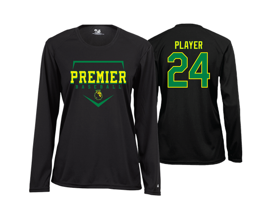Premier League - DTF | Women's Long Sleeve Performance Tee