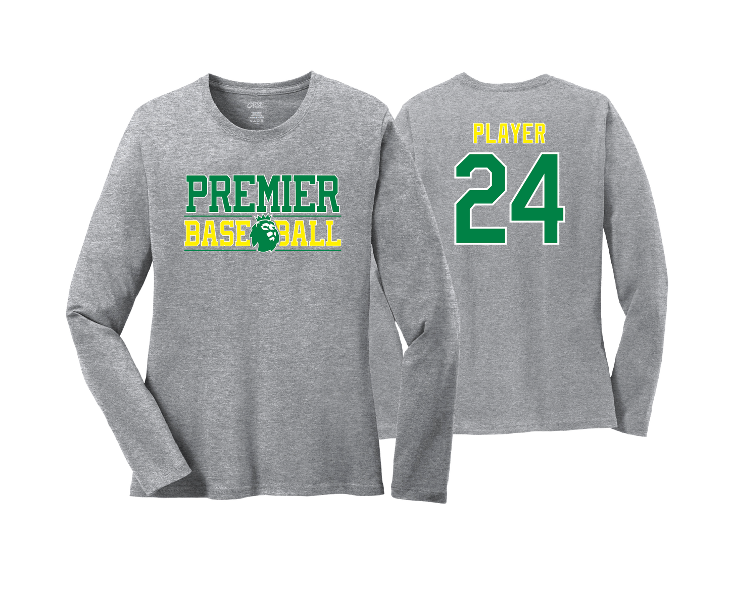 Premier League - DTF | Women's Long Sleeve Cotton Tee