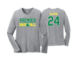 Premier League - DTF | Women's Long Sleeve Cotton Tee
