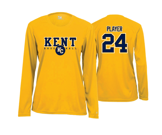 Kent County LL - DTF | Women's Long Sleeve Performance Tee
