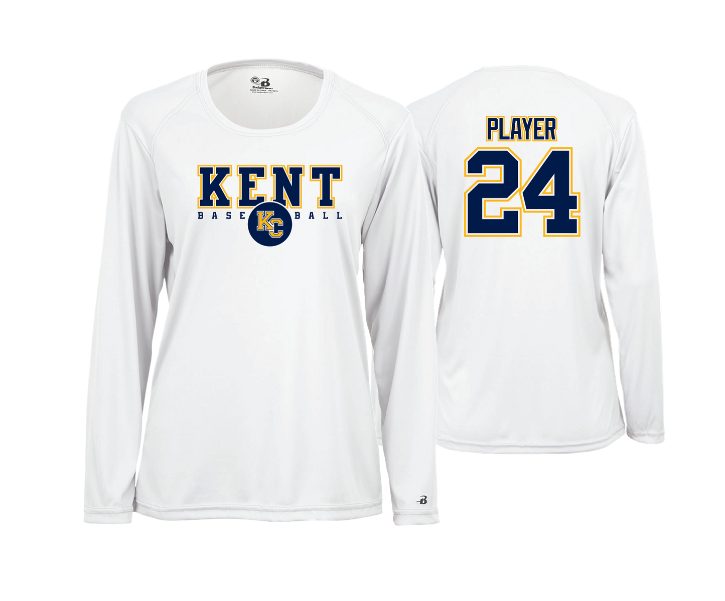 Kent County LL - DTF | Women's Long Sleeve Performance Tee