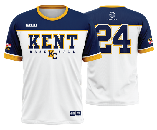 Kent County LL - NAVY & GOLD - FDS | Unisex Jersey
