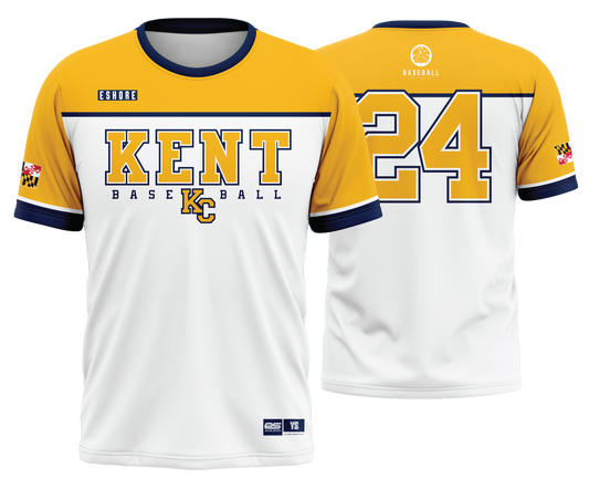 Kent County LL - NAVY & GOLD - FDS | Unisex Jersey