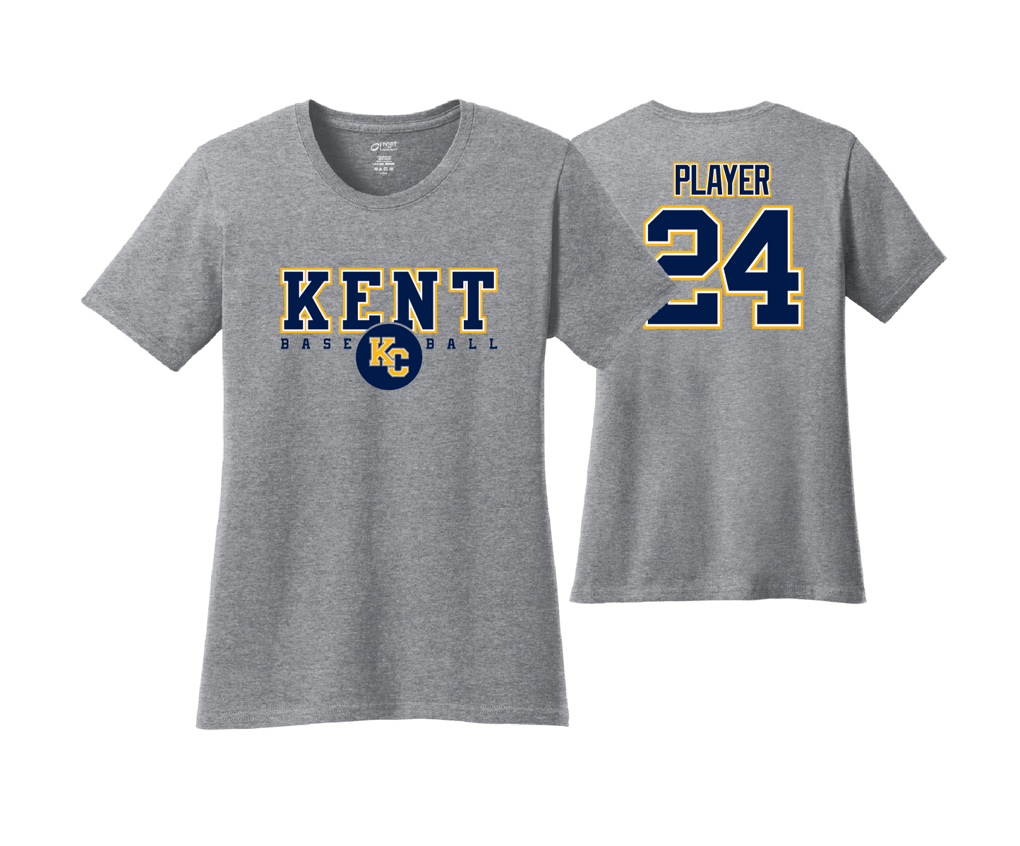 Kent Count LL - DTF | Women's Short Sleeve Cotton Tee