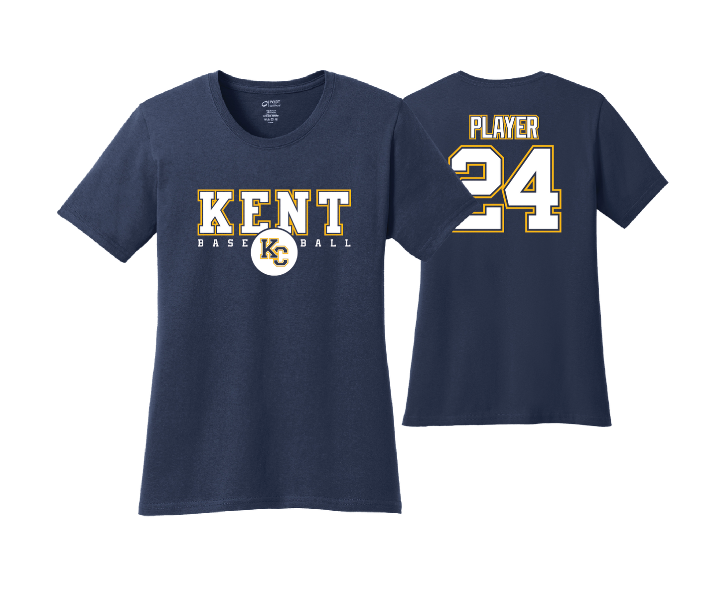 Kent Count LL - DTF | Women's Short Sleeve Cotton Tee