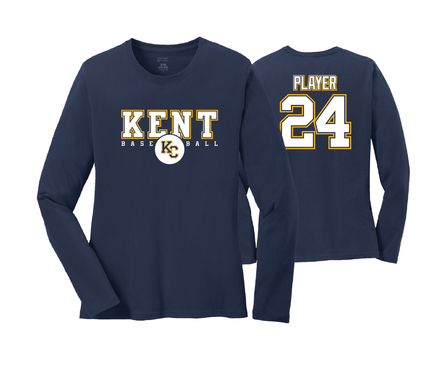 Kent County LL - Women's LS Cotton Tee's