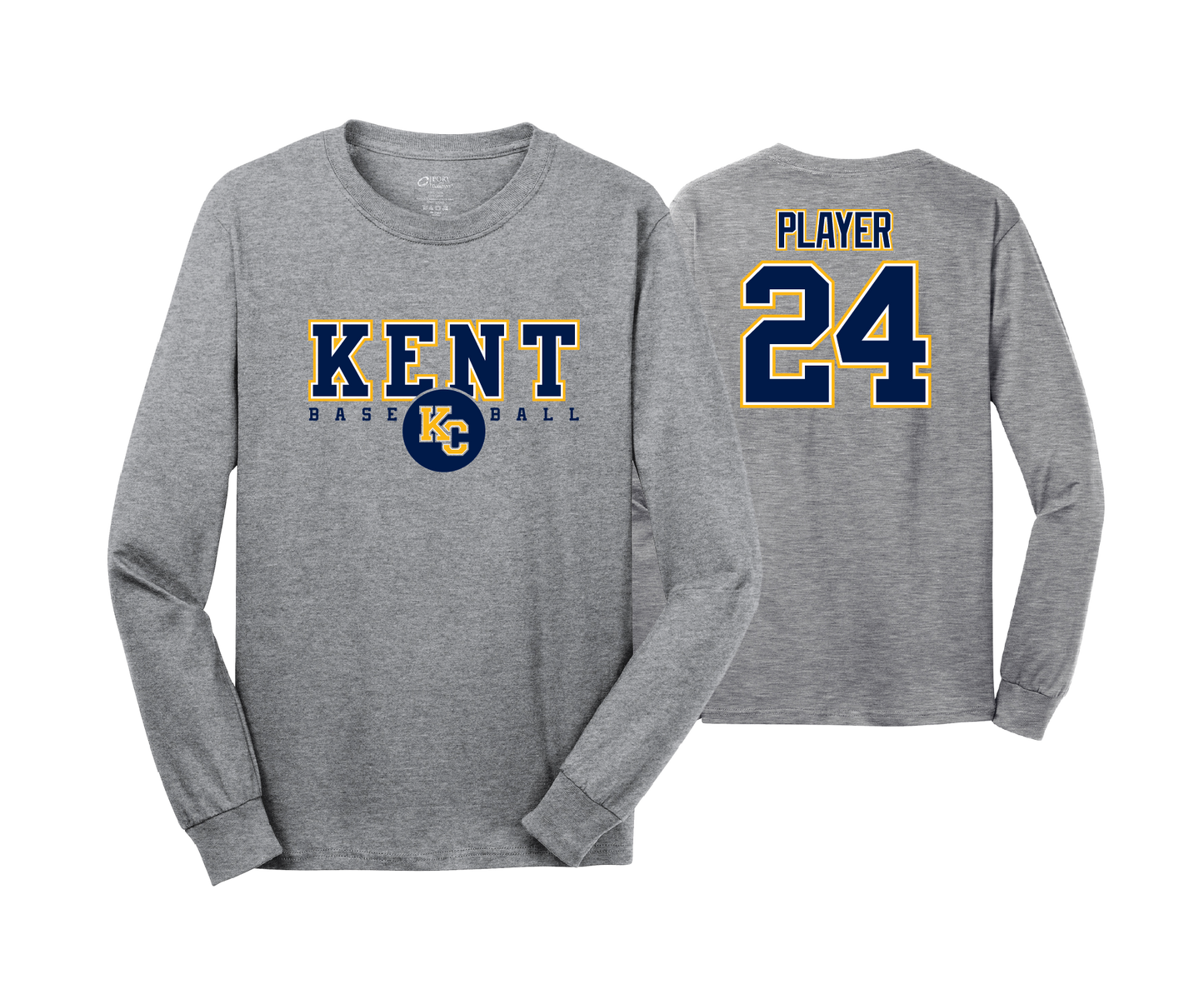 Kent County LL - DTF | Unisex Long Sleeve Cotton Tee
