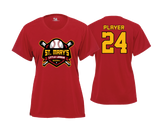 St. Mary's Baseball - Women's SS Performance Tee