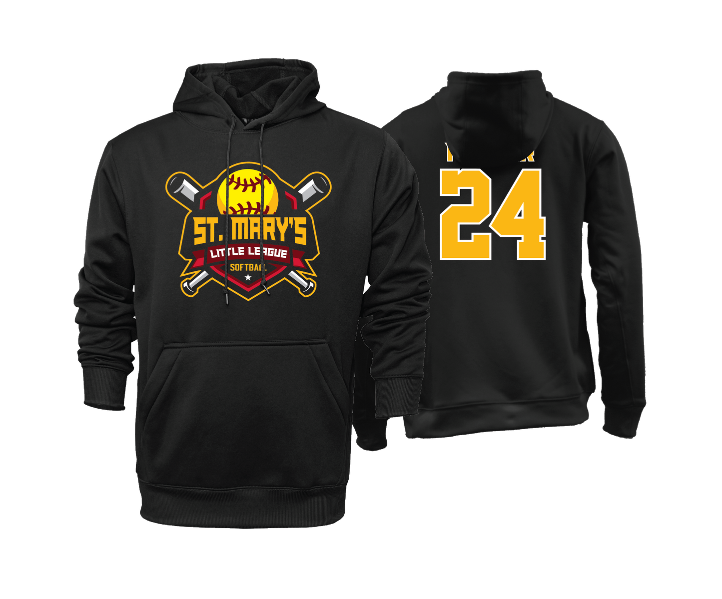 St. Mary's - Softball - DTF | Unisex Hoodie