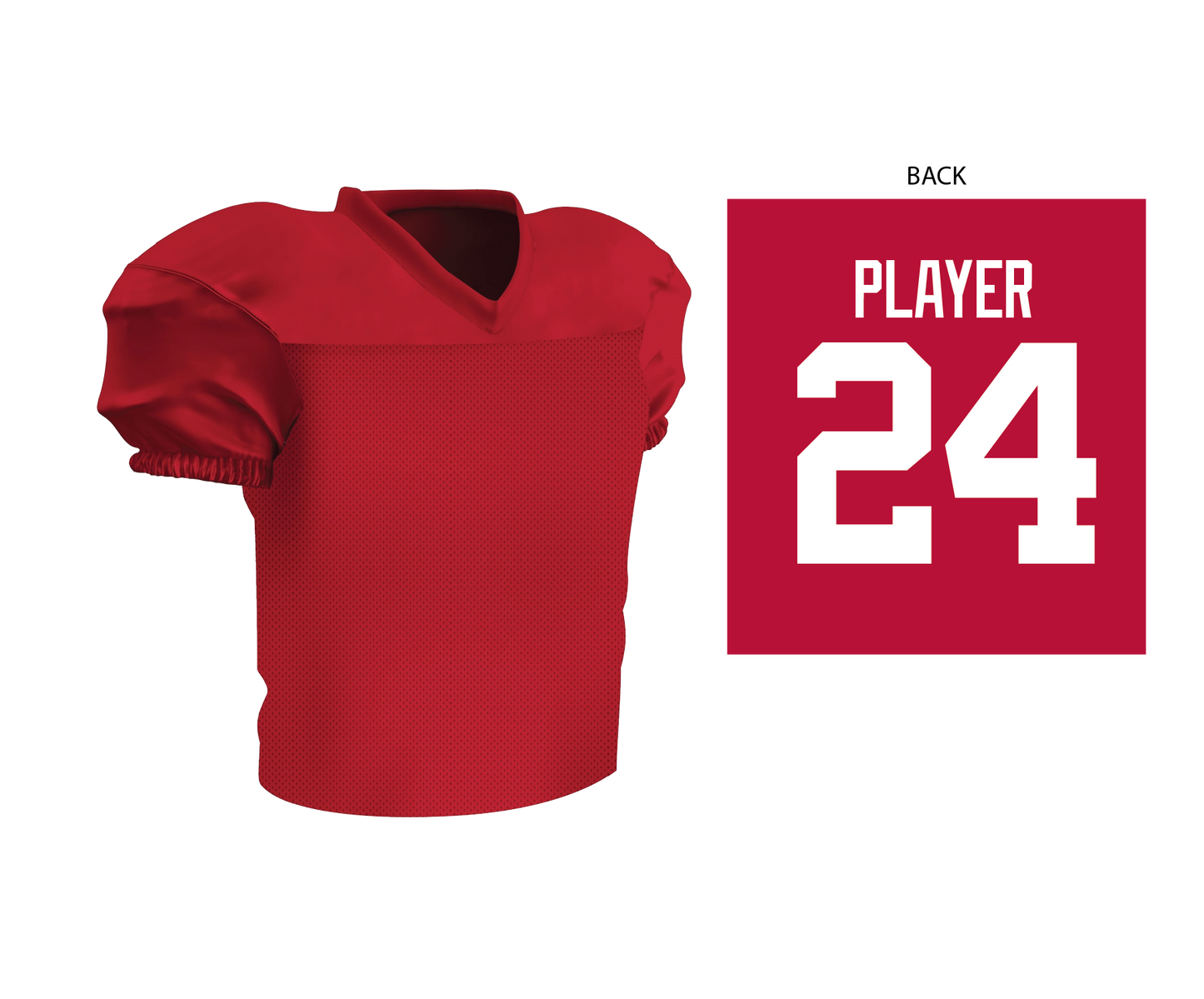 Northern Football- Practice Jersey Waist Length