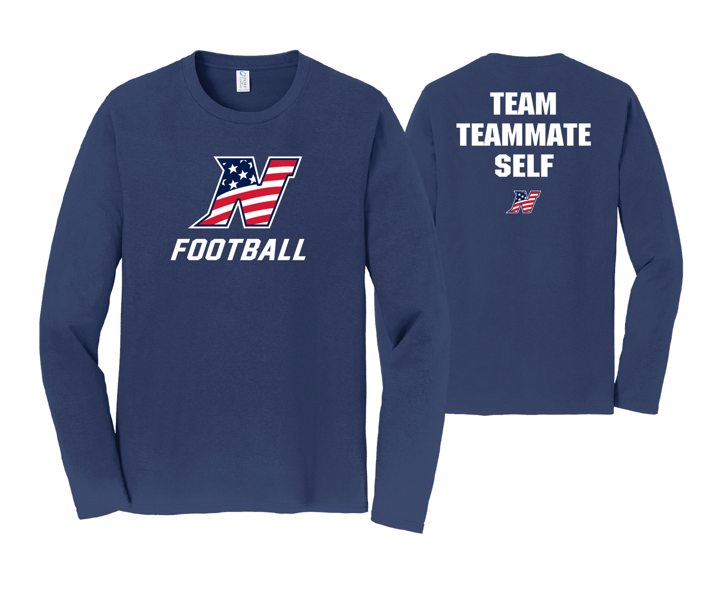 Northern Football- LS Cotton Tees