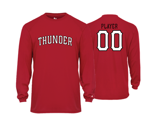 Jackson Thunder - DTF | Unisex Long Sleeve Performance Tee