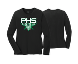 Parkside High School - BASKETBALL - Black - DTF | Women's Long Sleeve Cotton Tee
