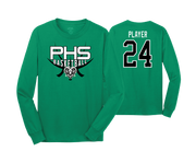 Parkside High School - BASKETBALL - Kelly - DTF | Unisex Long Sleeve Cotton Tee