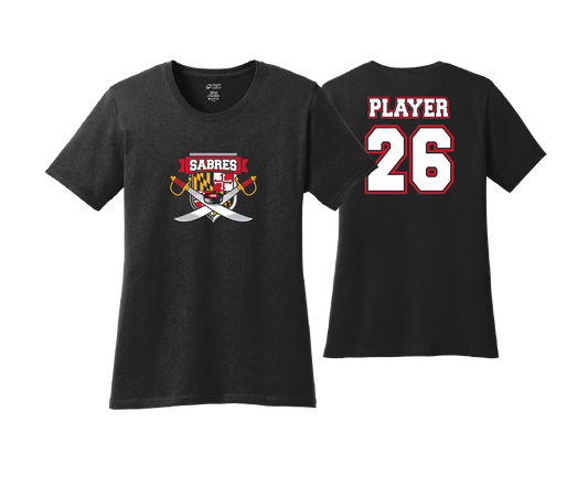 Sabres Ice Hockey - DTF | Women's Short Sleeve Cotton Tee