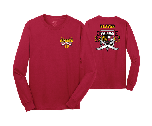 Sabres Ice Hockey - DTF | Unisex Long Sleeve Cotton Tee