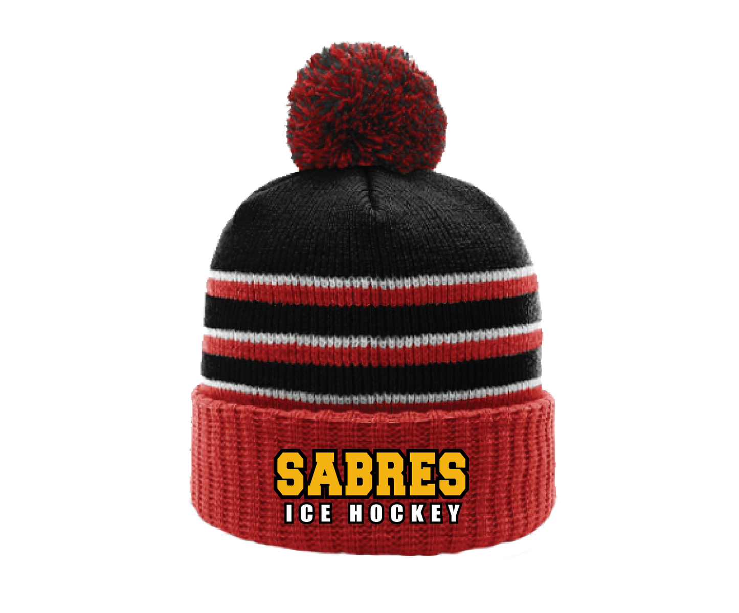 Sabres Ice Hockey - Pom Beanie