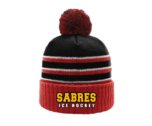 Sabres Ice Hockey - Pom Beanie