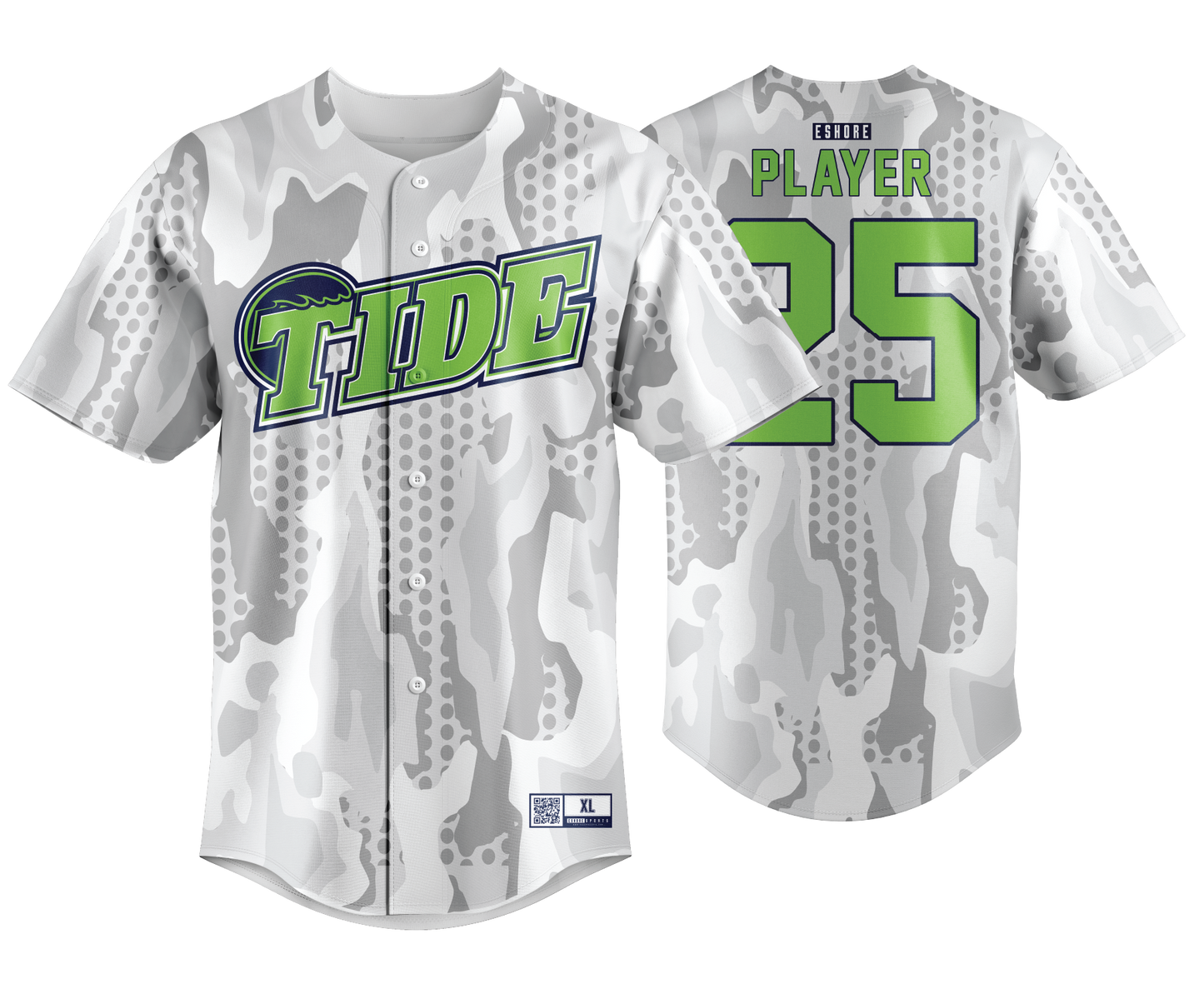 Tide - FDS | Unisex Full Button Jersey