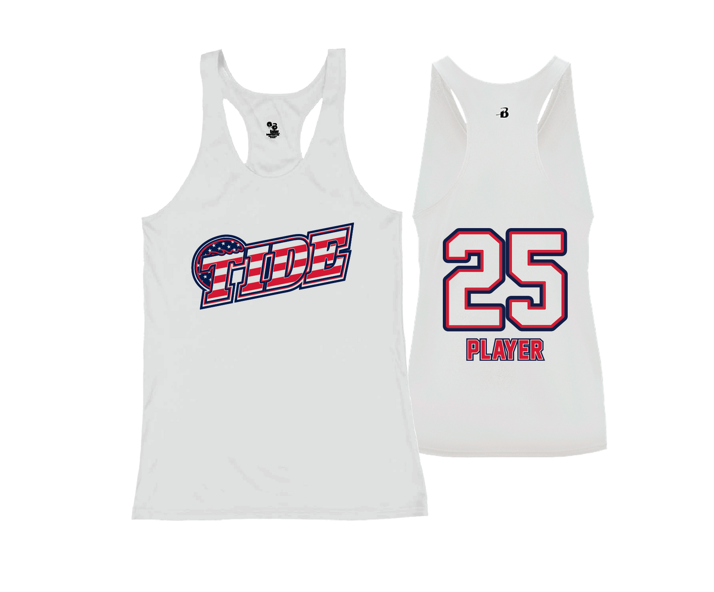Tide - DTF | Women's Performance Racerback