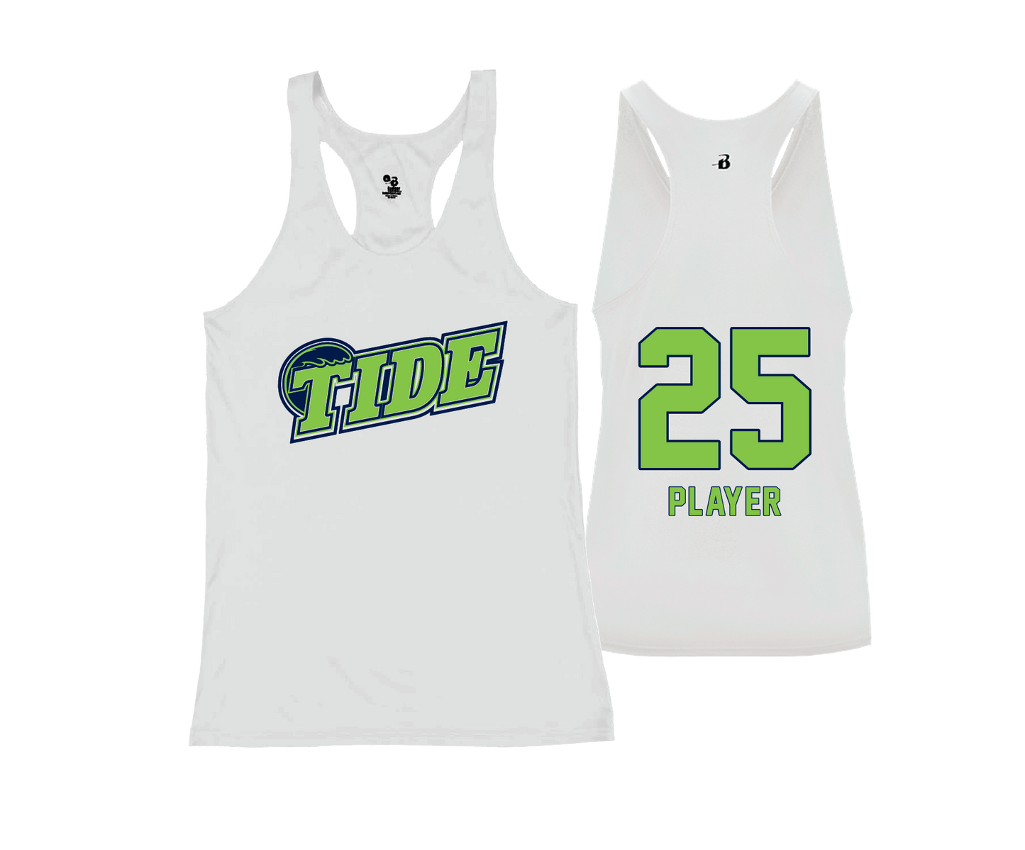 Tide - DTF | Women's Performance Racerback