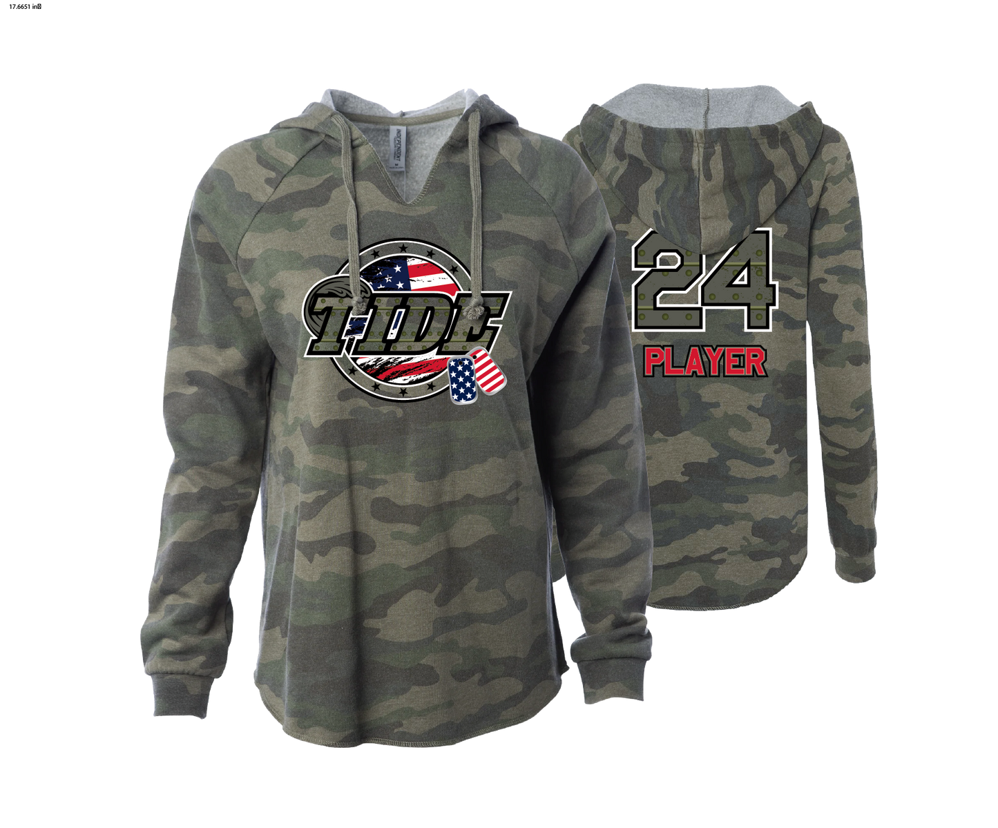 Tide - DTF | Women's Wave Wash Hoodie